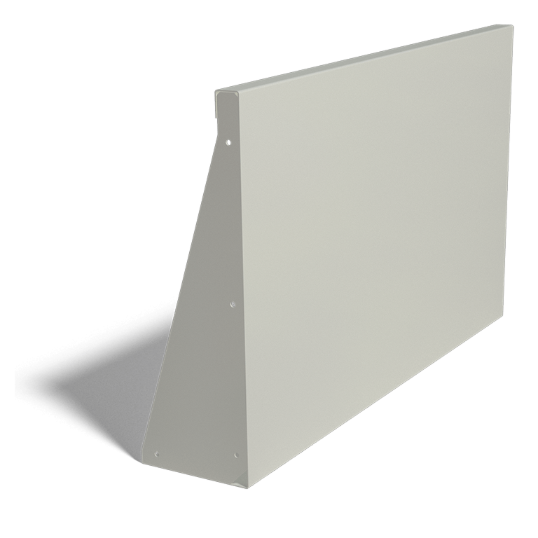 Čelični potporni zid - Ravno - 100 x 100 x 60 cm