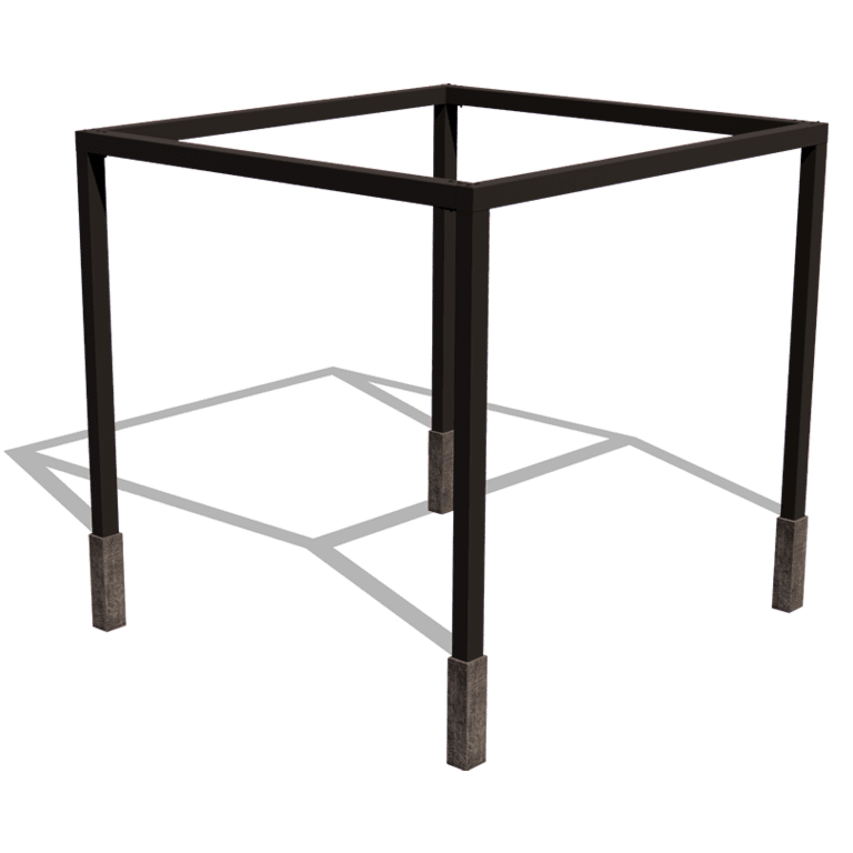 Pergola od čelika - Kvadrat - 324 x 300 x 230 cm
