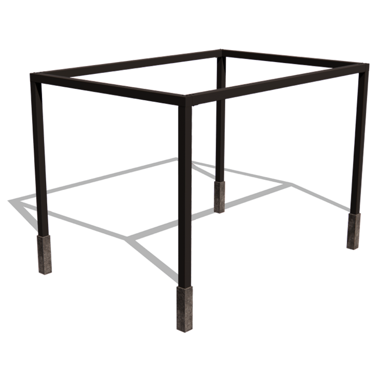 Pergola od čelika - Pravokutnik - 424 x 300 x 230 cm