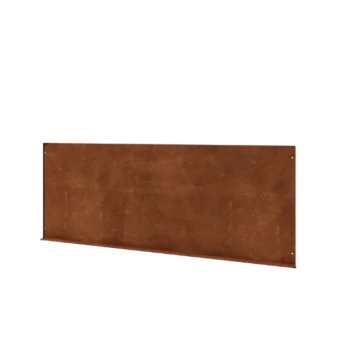 Corten čelika ukrasna ograda V - Panel - 149 x 3 x 60 cm